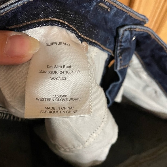 SILVER- suki slim boot cut - Picture 4 of 5